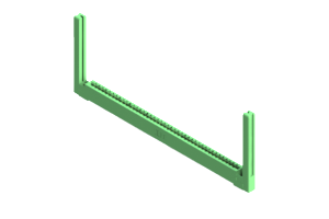 337-042-540-158 - EDAC Card Edge Connector